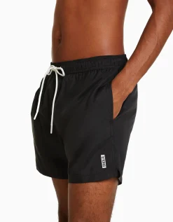 BERSHKA Bañador básico Turquesa Flash Sale