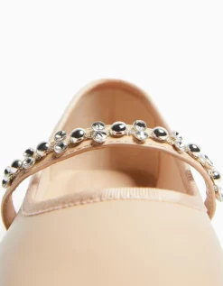 BERSHKA Bailarina pulsera adorno Rosa Clearance