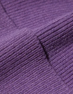BERSHKA Beanie corto Morado Hot