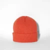 BERSHKA Beanie corto Naranja Hot