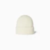 BERSHKA Beanie punto rib Crudo Best