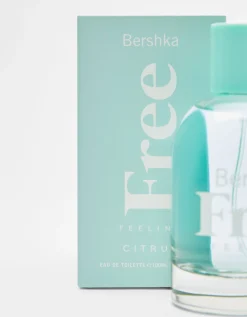 BERSHKA Eau de Toilette Free Feeling 100ml Verde Hot
