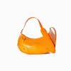 BERSHKA Bolso asa efecto piel tachas Blanco New