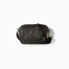 BERSHKA Bolso crossbody Negro Outlet