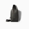 BERSHKA Bolso sling Negro Best Sale