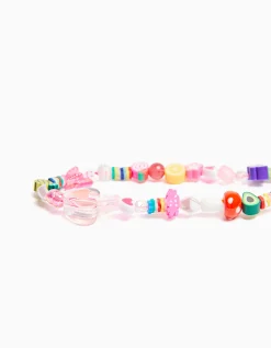 BERSHKA Cadena móvil detalle Fucsia Discount
