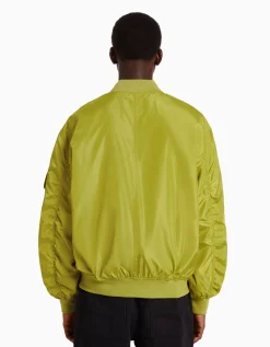BERSHKA Cazadora bomber ligera Turquesa Cheap