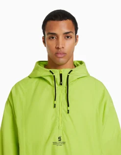 BERSHKA Cazadora fina capucha efecto nylon Lima Shop