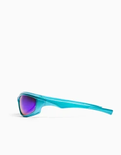 BERSHKA Gafas cycling Azul Cheap