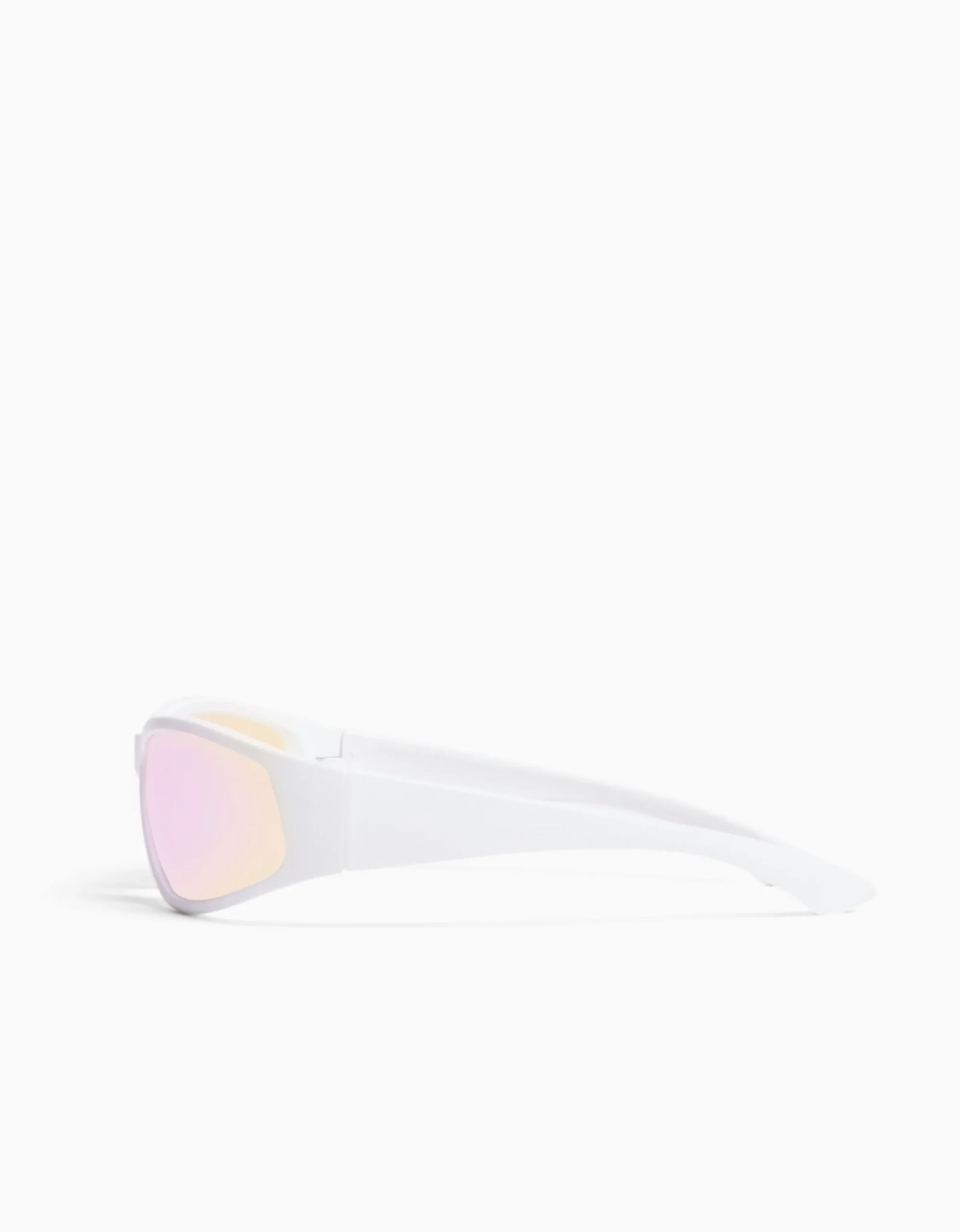 BERSHKA Gafas cycling color Blanco Clearance