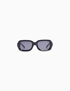 BERSHKA Gafas de sol ovaladas Naranja Clearance
