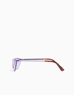 BERSHKA Gafas sol Morado Flash Sale