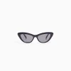 BERSHKA Gafas sol cat eye Negro Sale