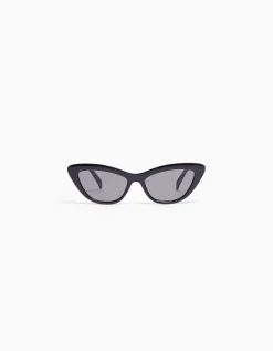 BERSHKA Gafas sol cat eye Negro Sale