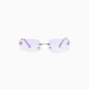 BERSHKA Gafas sol sin montura detalle Morado Best Sale