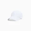 BERSHKA Gorra básica Blanco Best