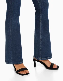 BERSHKA Jeans flare Marino Discount