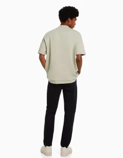 BERSHKA Jeans slim Azul lavado Shop