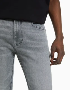BERSHKA Jeans super skinny Blanco Best