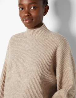 BERSHKA Jersey cuello perkins rib Arena Best