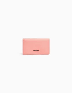 BERSHKA Monedero básico Negro Cheap