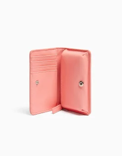 BERSHKA Monedero básico Negro Cheap