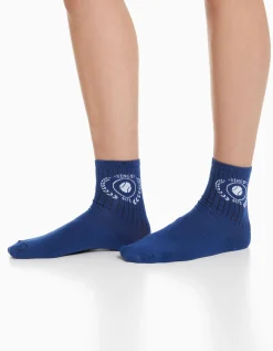 BERSHKA Pack 3 calcetines sport Naranja Sale