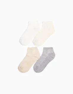 BERSHKA Pack 4 calcetines tobilleros Arena Sale