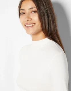 BERSHKA Pack 2 camisetas manga larga cuello alto Multicolor Online