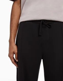 BERSHKA Pantalón wide leg Beige Flash Sale