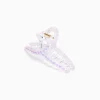 BERSHKA Pinza transparente Morado Flash Sale