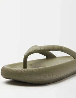 BERSHKA Sandalia plana textura hombre 1-048 New