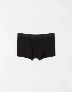 BERSHKA Set 3 boxers Negro Cheap