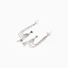 BERSHKA Set 2 pendientes ear cuff Plata Shop
