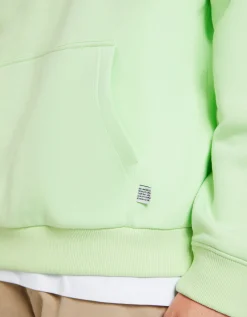 BERSHKA Sudadera capucha oversize Verde Store