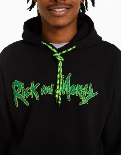 BERSHKA Sudadera print RickMorty Crudo Best Sale