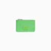 BERSHKA Tarjetero placa grabado estampado animal Azul claro Outlet