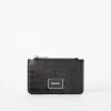 BERSHKA Tarjetero textura Blanco Sale