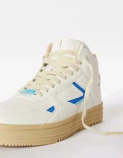 BERSHKA Zapatillas abotinadas hombre Combinado Outlet