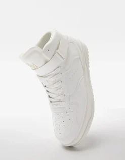 BERSHKA Zapatillas abotinadas hombre Blanco Sale