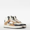 BERSHKA Zapatillas abotinadas hombre Marrón Shop
