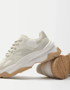 BERSHKA Zapatillas combinadas Combinado Fashion