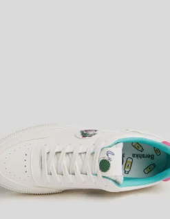 BERSHKA Zapatillas Dragon Ball Blanco Outlet
