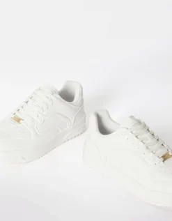 BERSHKA Zapatillas multicapas hombre Blanco Sale