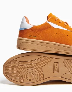 BERSHKA Zapatillas PIEL estilo retro Combinado Best