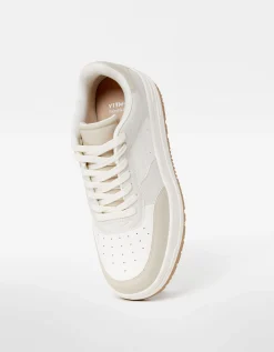BERSHKA Zapatillas plataforma combinadas Combinado Best Sale