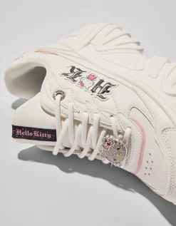 BERSHKA Zapatillas plataforma Hello Kitty joya Blanco Online