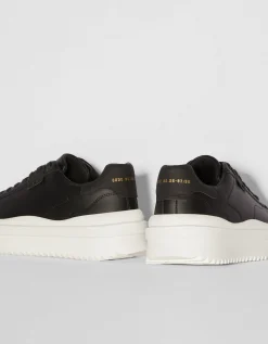 BERSHKA Zapatillas suela volumen hombre Blanco New