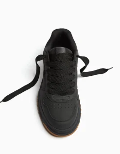BERSHKA Zapatillas volumen hombre Negro Cheap