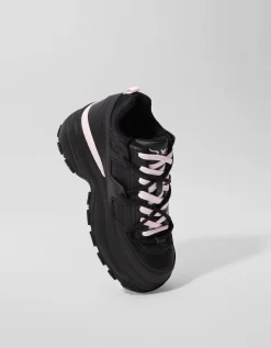 BERSHKA Zapatillas XL adornos. Negro Flash Sale